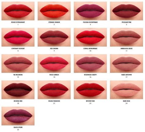 matte ysl lipstick|YSL lipstick color chart.